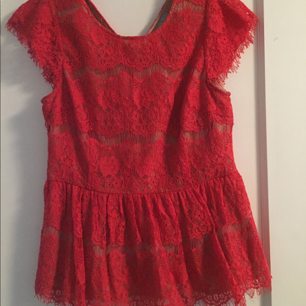 Anthropologie Lace Top